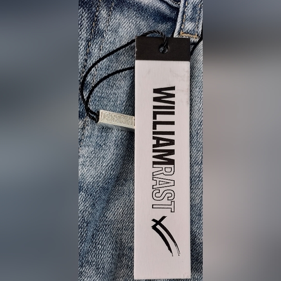 William Rast Light Wash Distressed Sculpted High Rise Skinny Jeans NWT - Picture 11 of 14